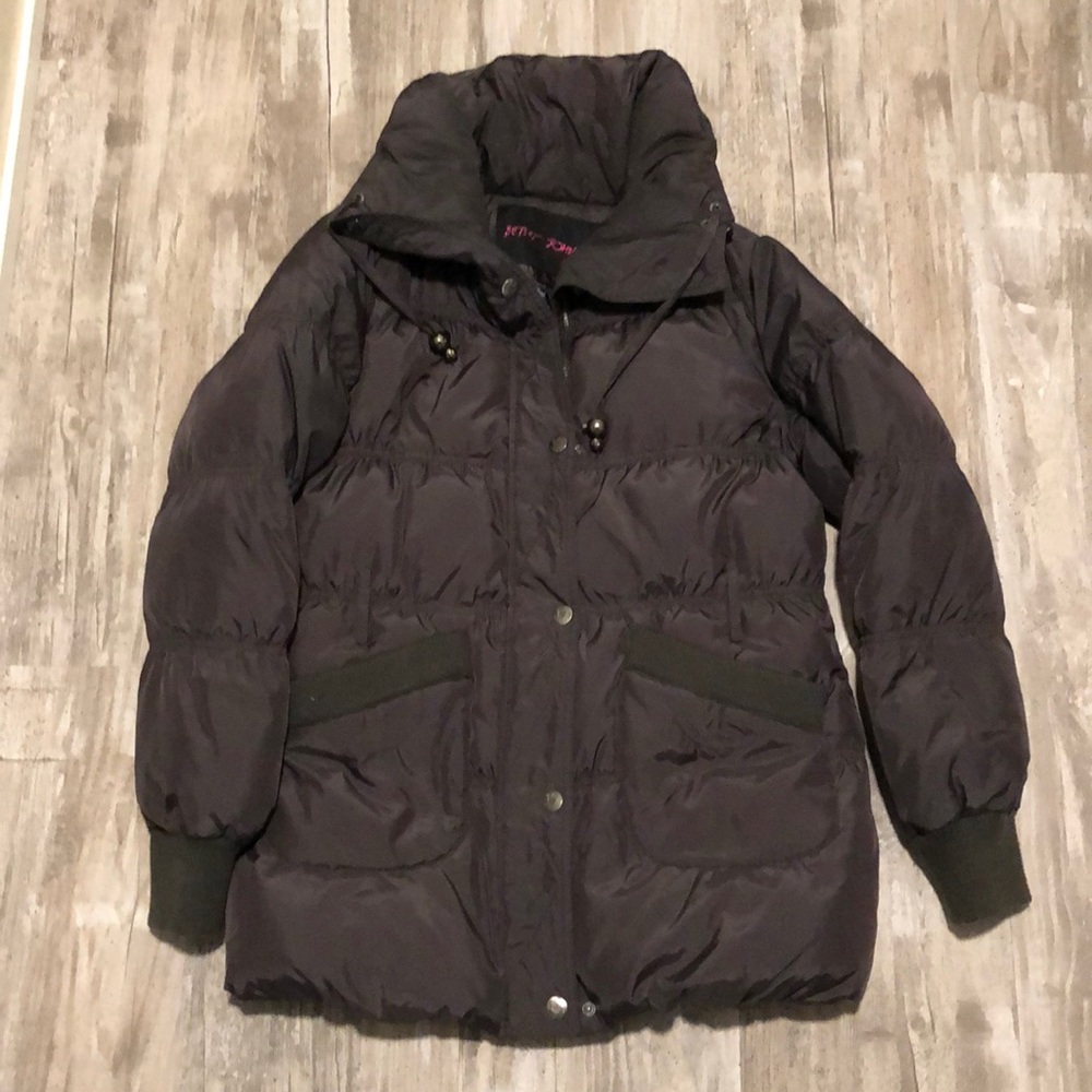 Betsey Johnson Down Parka